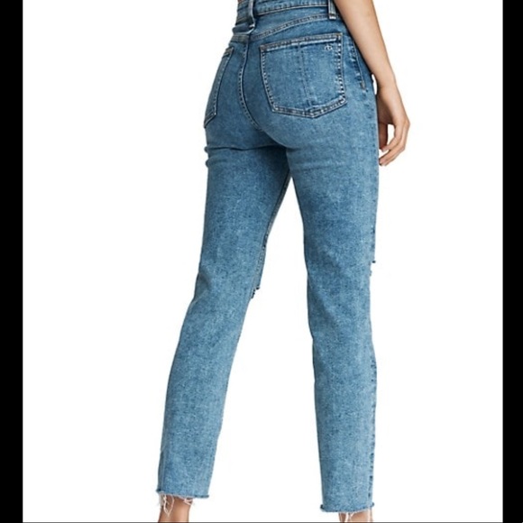 Rag & Bone Nina High Rise Cigarette Leg jeans. Size 28. NWT - Picture 2 of 10